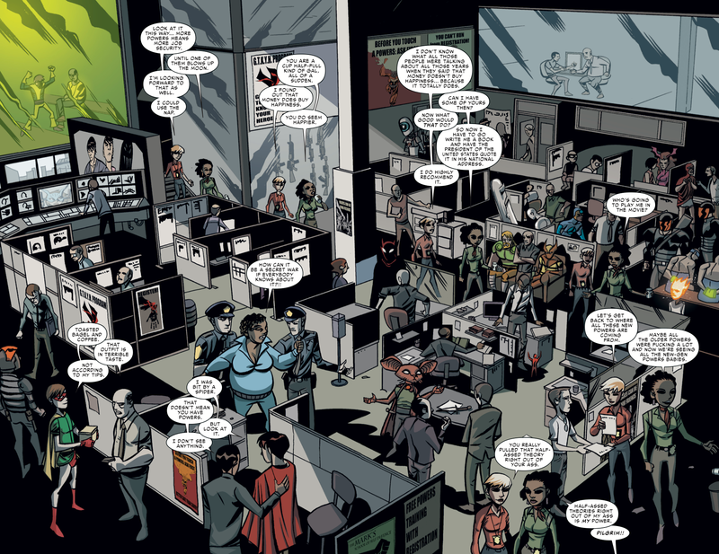 Illustration for article titled Exclusive Marvel preview: A new TV show leads to a new Powers #1